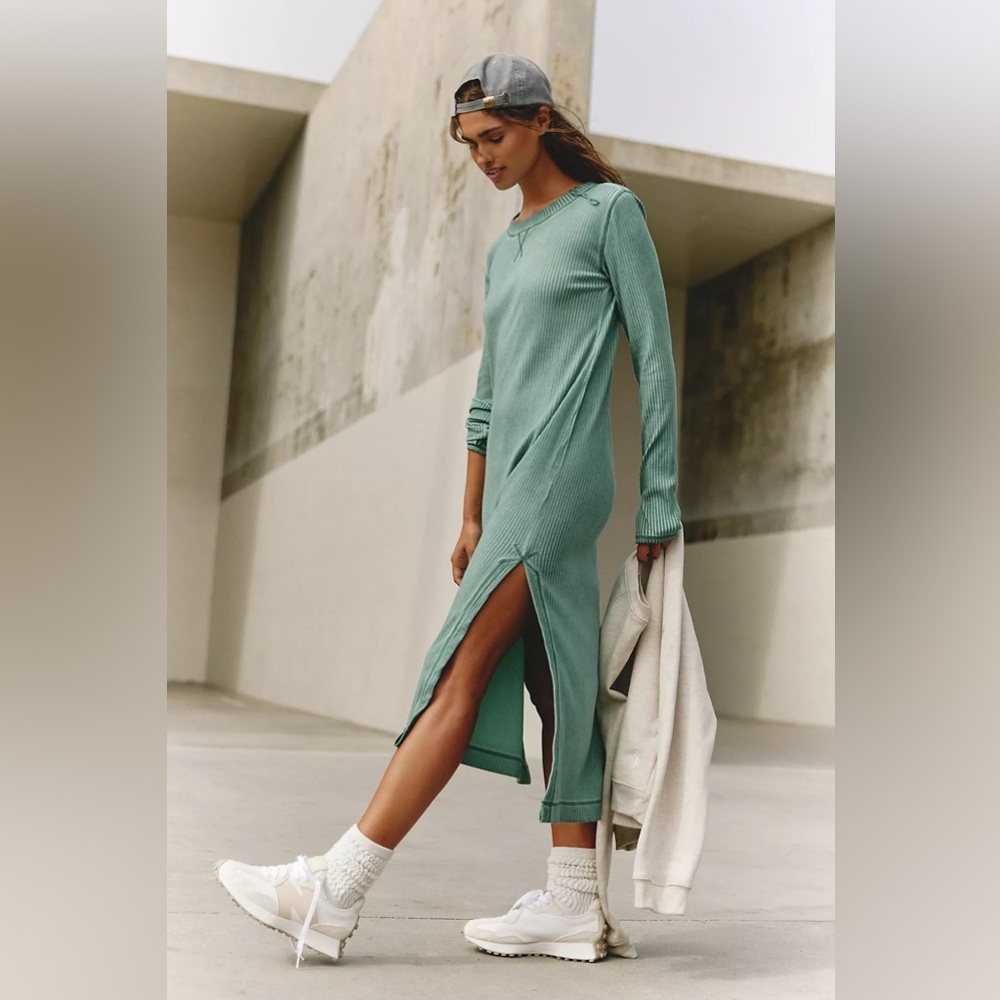 NWT FP Movement Position Tunic Layer in Heritage Green - Picture 3 of 4